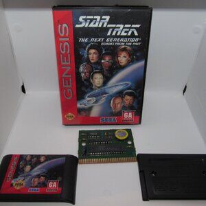 Star Trek: The Next Generation Echoes From the Past (Sega Genesis, 1994) Working